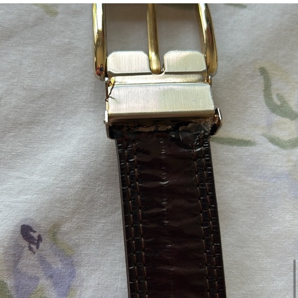 Vintage Genuine Eel Skin Belt - Picture 10 of 13